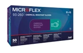 Ansell Microflex 93-260 Üstün Dokunma Hassasiyetli Kimyasal Dirençli Nitril Eldiven (50 Adet-Kutu) thumbnail 2