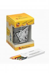 Paşabahçe Tom&jerry Boyanabilir Kalemlik - 6 Adet Kalem Hediyeli - 1