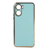 Vivo Y16 Kılıf Zore Bark Kenarları Altın Renk Kılıf thumbnail 5