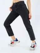 Hacker Kadın Denim Füme Boyfriend Kot Pantolon Mona S913-776 thumbnail 4