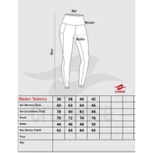 Crozwise Kadın Spor Siyah Kapri Tayt - 4