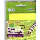 GIPTA STICKN 76x76 YARI SAYDAM NEON SARI 50YP - 1