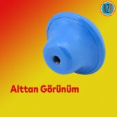 Dekoratif Düğme Kulp Mobilya Çekmece Dolap Kapak Kulpu Kulbu Mavi Metal Kulp - 4