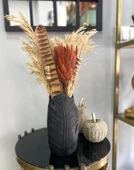 Yaprak vazo polyester - 3