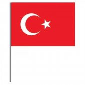 Buket Çıtalı büyük boy kağıt bayrak - 1