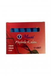 Masis Fosforlu Kalem Mavi 12 Li - 1
