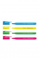 Faber Castell 38 Textliner 4lü Fosforlu Kalem Seti thumbnail 2