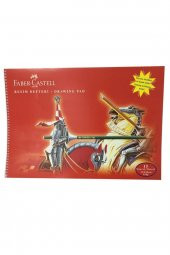 Faber Castell Karton Kapak Resim Defteri 35x50 Cm 15 Yaprak thumbnail 2