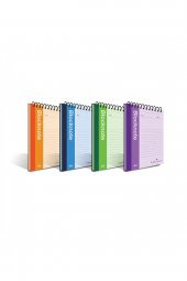 Medyay Kitabevi Faber Castell A4 80yp Kareli Canlı Renk Bloknot Defter - 1