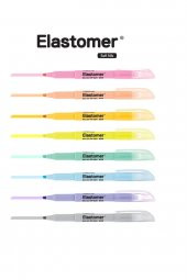 Lineplus Elastomer Fosforlu Kalem Pastel Renkler Sarı thumbnail 3