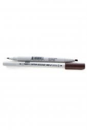 ADEL OYUNCAK Marvy 1900b-s/18 Dark Brown Grafik Markör Kalem - 2