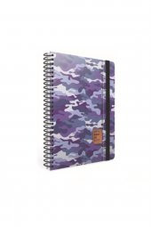 Gıpta Backup Notes 17x24 120 Yaprak Kareli Spiralli Sert Kapak Defter 5094 - 1