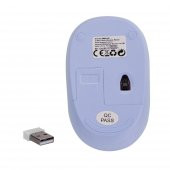 EVEREST SMW-666 USB MAVİ 2.4GHZ OPTİK WIRELESS MOUSE 1500DPI TAK ÇALIŞTIR KABLOSUZ MOUSE - 4