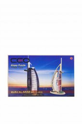 Ceo CEO 3d Ahşap Puzzle Burj Al-arab thumbnail 1