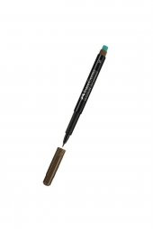 Faber Castell Permanent Asetat Kalemi Cd Kalemi S Kahve thumbnail 1