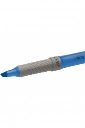 Bic Briteliner Grip Fosforlu Kalem Mavi, 12li Kutu - 2