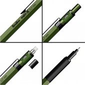 Scrikss Matri-X Versatil 0.7 mm Haki Şeffaf Kutu - 6