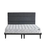 Niron Slim Pocket 160x200 cm Çift Kişilik Yatak Baza Başlık Takımı - Baza, Başlık ve Yatak Seti - 1