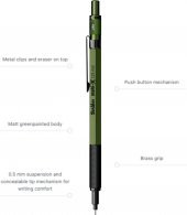Scrikss Matri-X Versatil 0.5 mm Haki Yeşil Şeffaf Kutu - 3