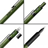 Scrikss Matri-X Versatil 0.5 mm Haki Yeşil Şeffaf Kutu - 5