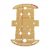 4WD Robot Araba Şasi - 1