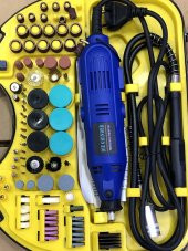 DIE GRINDER Gravür Hobi Matkap Seti - 130W - 180 PARÇA - 1