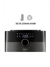 ARZUM AIRTASTY XL AIR FRYER SICAK HAVA FRİTÖZÜ GÜMÜŞ AR2074-G - 2