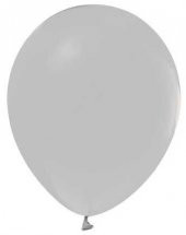 BALON DÜZ 10 İNC GRİ 100 ADET - 1