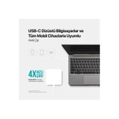 Ttec 2SCG02B SmartCharger Quattro GaN 65W PD USB-C + 3 USB-A Seyahat Hızlı Şarj Aleti thumbnail 3