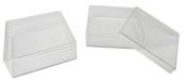 KUTU AKRİLİK KARE 8x8x3 CM ŞEFFAF 12 ADET - 2