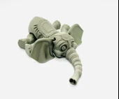 Minikbahcem Flexi Hareketli Oyuncak Fil thumbnail 1