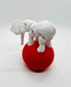 Minikbahcem Flexi Hareketli Oyuncak Fil thumbnail 4