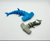 Minikbahcem Flexi Hareketli Oyuncak Çekiçbaşlı Köpekbalığı - 1