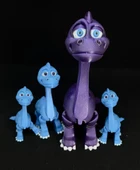 Minikbahcem Flexi Hareketli Oyuncak Brachiosaurus Dinosaur - 3