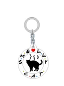 Friends Dizisi Smally Cat Logo Anahtarlık Anahtar Süsü - 1