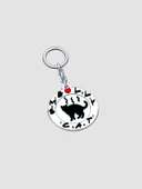 Friends Dizisi Smally Cat Logo Anahtarlık Anahtar Süsü - 2