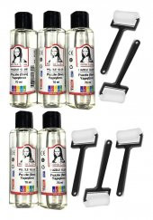 Puzzle Yapıştırıcı 70 ml 5 Adet ve Silindir Sünger Fırça 5 Adet Monalisa Pazıl Yapıştırıcısı - 3