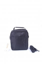 Seventeen 902 Siyah Erkek Büyük Kapaklı El ve Omuz Çantası - 3