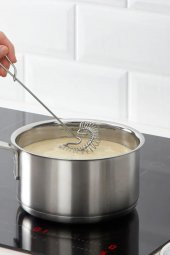 LOpaline Solingen Sos Yumurta Çırpıcısı, Spiral Çırpıcı, Paslanmaz Çelik Çırpıcı, Spiralli Omlet Çırpma Teli - 1