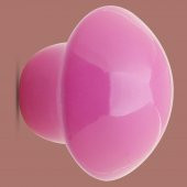 Mantar Düğme Kulp Çekmece Bebek Çocuk Genç Odası Dolap Kapak Kulpu Kulbu Pembe Metal Kulp - 5