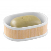 90400ES SABUNLUK PORSELEN BAMBU TEMALI  SERAMİK 12X9X4CM - 2