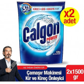 Calgon 1500 gr 2'li Paket Toz Kireç Önleyici - 1