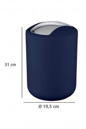 Çöp kovası Lacivert 6.4 lt (Brasil model) - 3