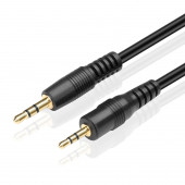SES jak kablo Kulaklık -Telefon/Tablet /PC 3.5 mm Jak  Kulaklık  Audıo/AUX Kablo 10 M.   Erkek Stereo Erkek Uzun - 1
