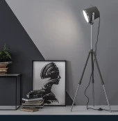 Şahnet Yuvarlak Arapuarlı Fişli Kablo Siyah 4Mt (Abajur Masa Lambası Lambader Enerji Kablosu) thumbnail 4