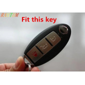 NİSSAN JUKE ALMERA SUNNY GENESİS VERSA SİLİKON ANAHTAR KILIF (SİYAH) thumbnail 3