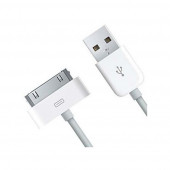 Iphone 4  4s ipod nano ipad (1- 2-3. nesil) 30 pin  2 metre USB veri şarj kablosu - 3