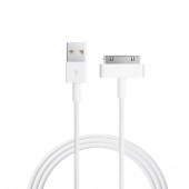 Iphone 4  4s ipod nano ipad (1- 2-3. nesil) 30 pin  2 metre USB veri şarj kablosu - 4