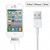 Iphone 4  4s ipod nano ipad (1- 2-3. nesil) 30 pin  2 metre USB veri şarj kablosu - 5