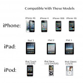 Iphone 4  4s ipod nano ipad (1- 2-3. nesil) 30 pin  2 metre USB veri şarj kablosu - 6